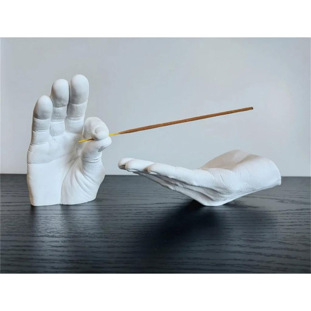 Serenes Meditations Hand Incenses Stick Holder with Ashes Catchers Incenses Stick Burners for Relaxation Home Decoration
