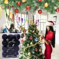 thumbnail image 5 of Adornos navideños para árbol de Navidad - adornos colgantes para árboles de Navidad negros, 5 of 5