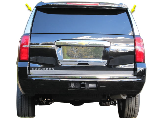 Fits Chevy Suburban 2015-2020 Stainless Chrome Polished Side Door Accent Trim