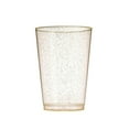 thumbnail image 3 of 100 Glitter Plastic Cups 12 Oz Clear Plastic Cups Tumblers Gold Glitter Cups Disposable Wedding Cups Elegant Party Cups Recyclable and BPA-Free, 3 of 4