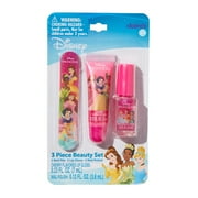 Claires Girls Multi Disney Princess Lip Gloss Nail Polish Nail File Cosmetic Set