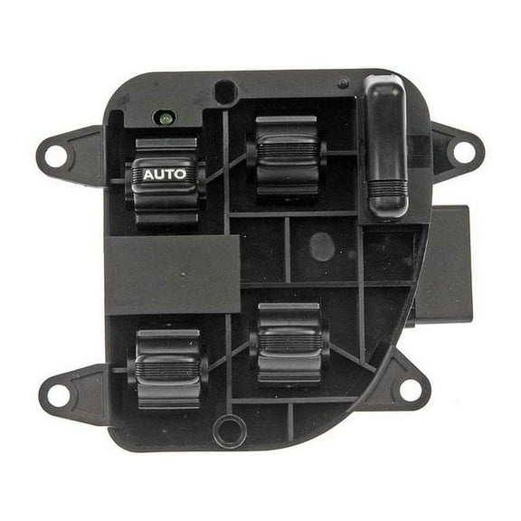 Front Left Driver Side Window Switch Assembly - 4 Button - Black - Compatible with 1995 - 1999 Subaru Legacy 1996 1997 1998