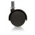 thumbnail image 2 of 5/pk Dia 2 inches Black Nylon Swivel Chair Wheels Universal Standard Size M11 Stem, 2 of 3