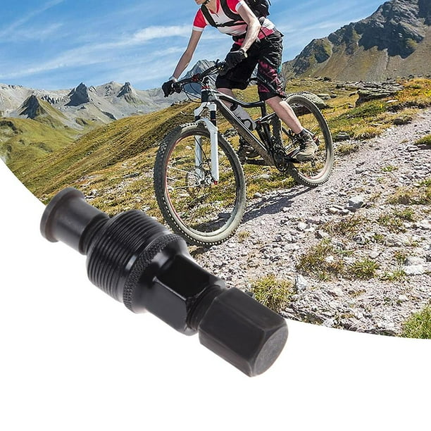 Extracteur De Pédalier Vélo – Outil En Acier Carbone, Capuchon Amovible – Pour Démonter Les Manivelles – Compact Et Durable