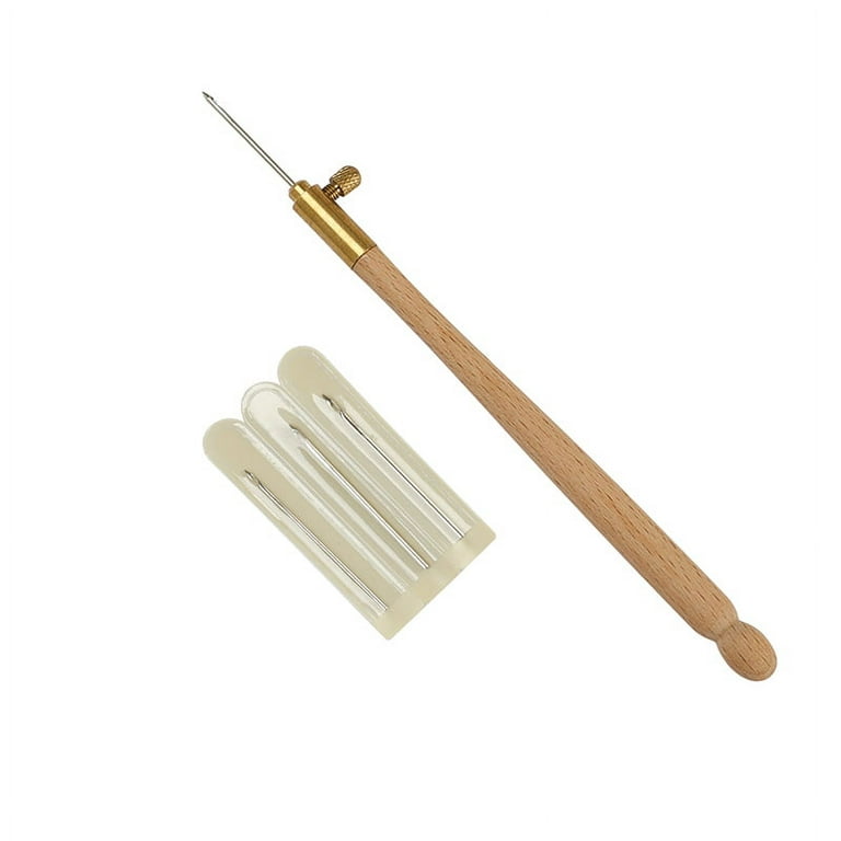 French Embroidery Needles Tambour Crochet Hook Luneville Hook With 3  Needles7024-12 