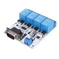 thumbnail image 4 of RS232 Relay Module Opto 4 Channel Serial Port Control Relay Module with 8 Bit MCU SP3232, 4 of 4