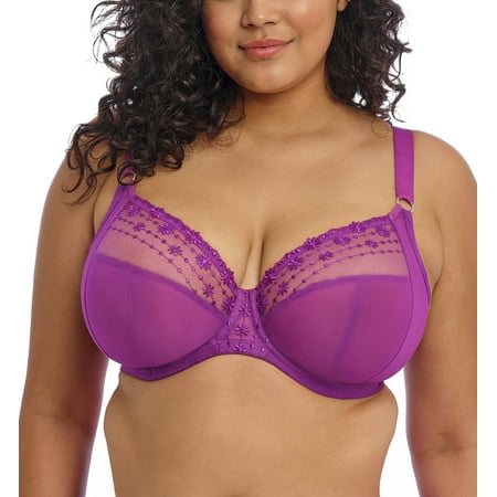 Elomi Matilda Banded Plunge Underwire Bra (8900) 44FF Hollyhock
