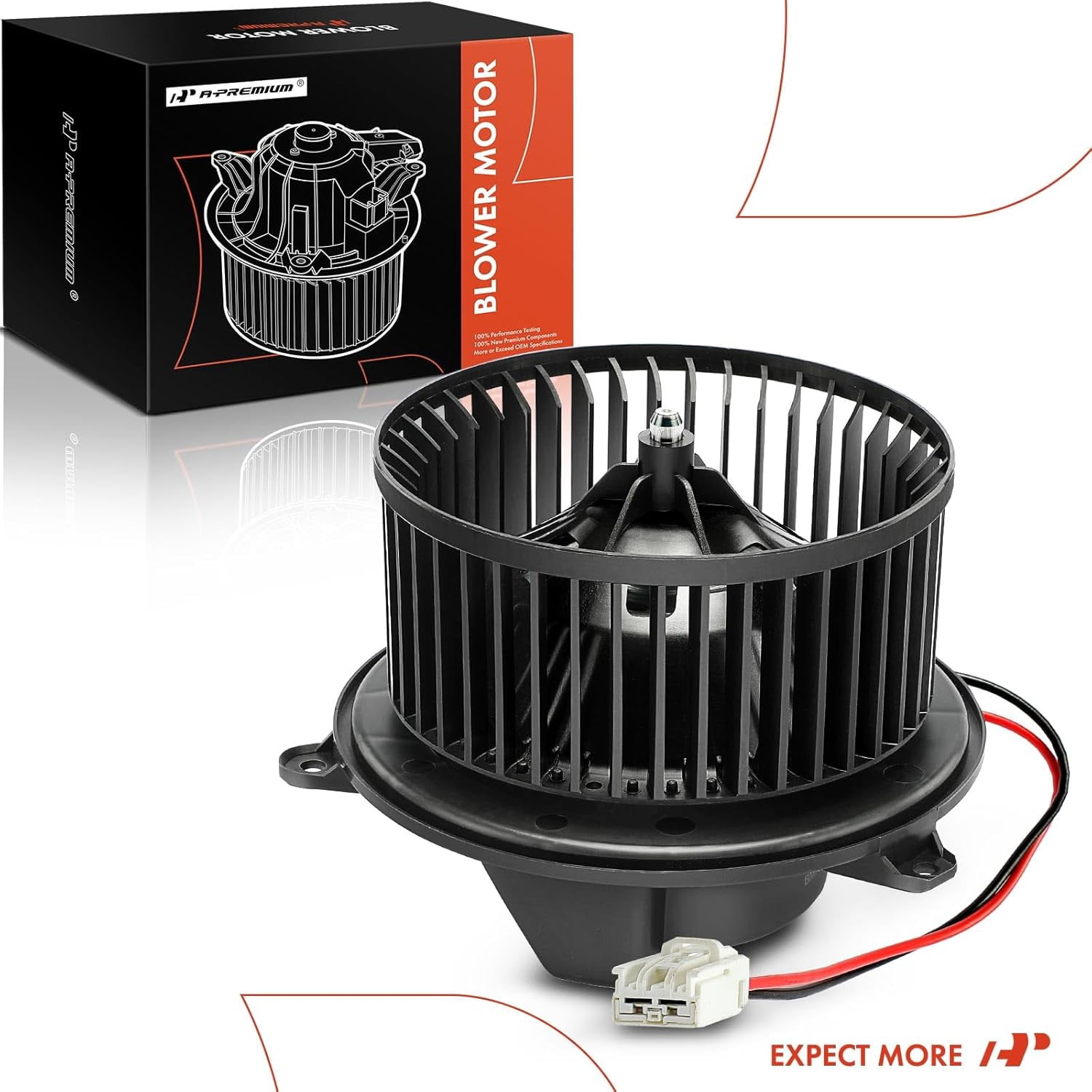 A-Premium HVAC Blower Motor Compatible with Dodge Dart 2013-2016 Sedan Front Side