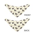 thumbnail image 3 of Rateoe Funny Chicken Print Pet Scarf for Dogs and Cats – Stylish Reflective Design, Breathable & Durable Pet Bandana with Quick-Release Buckle-Medium, 3 of 5