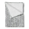 thumbnail image 2 of Grey and White Soft Flannel Fleece Throw Blanket, Floral Petals Branches and Leaves Faded Toned Abstract Blossoms Pattern, Cozy Plush for Indoor and Outdoor Use, 60" x 80", Grey, by Ambesonne, 2 of 5