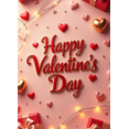 thumbnail image 4 of Valentine's Day Party Decoration Banner Heart Design Backdrop Event Photo Props Love Celebration Romance Gift Box Background, 4 of 4