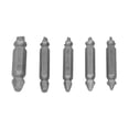thumbnail image 3 of Kit de herramientas extractoras de pernos de Metal de doble cabezal, removedor de tornillos sin cabeza, 5 uds., con caja de plástico, 3 of 5