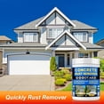 thumbnail image 4 of GOODTAKE Rust Remover Powder, Concrete Stain Remover | Indoor Outdoor Surfaces | Quickly Removes Rust Stains | Safe To Use | Non-Corrosive | For Concrete, Cement Surfaces - 8 oz, 4 of 7