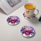 thumbnail image 2 of Posavasos de tierra de diatomeas absorbente de Sword Art Online, el aislamiento antideslizante de tierra de diatomeas sin olor protege la superficie de la mesa contra daños Talla única, 2 of 7