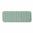thumbnail image 1 of Underwater Computer Mouse Pad, Sea Conch Cockleshell Sea Shells Starfish Oysters on Abstract Circles, Rectangle Non-Slip Rubber Mousepad Large, 31" x 12", Turquoise Yellow Blue, by Ambesonne, 1 of 2
