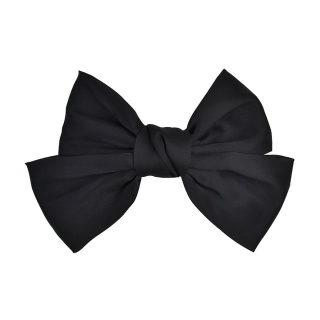 Bandeau Grand pour Cheveux, Pince à Ressort, Nœud Réglable, Multicolore, Sans Accroc, Porte-Queue, Épingles à Cheveux, Chouchous pour Filles, Pince Noire 1Ensemble