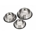 thumbnail image 4 of Cuenco de acero inoxidable para perros, utensilios para comida de mascotas, cuenco de acero inoxidable (18 cm de diámetro de la base), 4 of 5