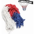 thumbnail image 1 of Panier de Basketball en Nylon Durable Standard une Pièce Filet Rouge/blanc/bleu, 1 of 3