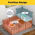 thumbnail image 4 of Loft Cage Small Animal Habitat Playpen For Guinea Pigs, Bunnies, Hamsters, Turtles, 4 of 7