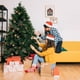 thumbnail image 4 of Christmas Cloth Bag Red Plaid 8cm Christmas Tree Hanging Decorations Christmas Foam Decorative Hangings., 4 of 6