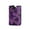 Glowing Purple Butterfly, variant on Foldable Laundry Hamper Bag with Handles Dirty Clothes Basket 12.6" x 11" x 22.7" Fox Skull