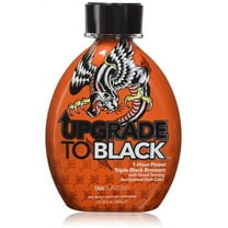 New Ed Hardy UPGRADE TO BLACK Triple Black Bronzer - 13.5 oz. Tanning Lotion