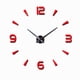 thumbnail image 1 of Reloj de pared Toystoory 3D reemplazo desmontable autoadhesivo analógico alimentado por DIY Rojo, 1 of 5