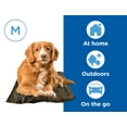 thumbnail image 6 of The Green Pet Shop Dog Chillz Gel Mat Real Tree Green Camo In Medium Size, 6 of 9