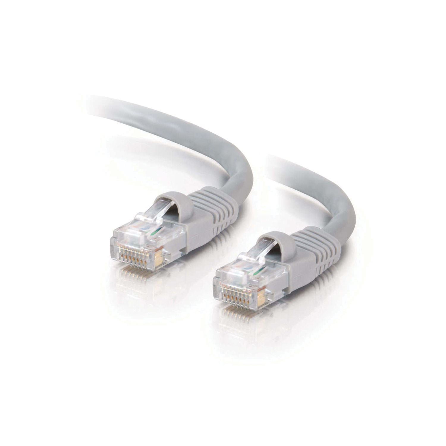 UTP White Network Patch Cable CyberWireAndCable 7ft Cat5e Snagless Unshielded