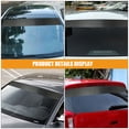 thumbnail image 3 of unbranded 3Ud Banner Para Parabrisas De En Material Durable Y Autoadhesivo Color Negro, 3 of 8