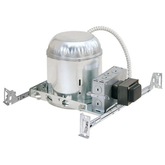 Nora Lighting Nl-601Q 6" Non-Ic Air-Tight Low Voltage New Construction Housing, 50W Max