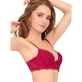 thumbnail image 3 of Bra demi Discreción Ilusión 7218 rojo 32B, 3 of 3