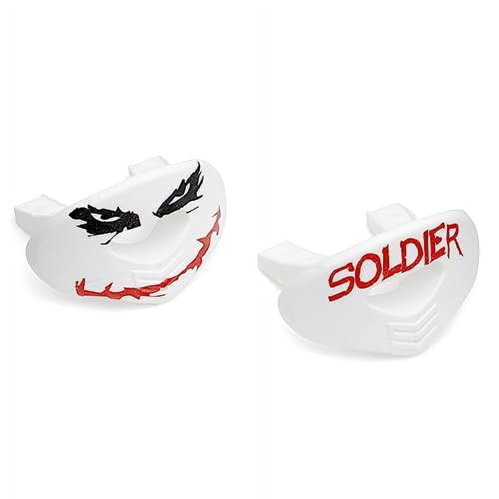 Soilder Sports Joker Elite Air Lip Protector Mouth Guard, Includes 2 Lip Guards