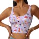 thumbnail image 1 of Balery Fashionable Cats Sujetadores deportivos con espalda cruzada para mujer, acolchados, sin costuras, de alto impacto, ideales para yoga, gimnasio, entrenamiento y fitness.-Medium, 1 of 8