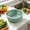 Green, variant on VAIFTILNO Plastic Wash Basket, Square Perforated Colander, 9.5 x 3.9in Kitchen Strainer for Washing Rice, Vegetables, Fruits, Serving Bowl (Blue)