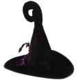 thumbnail image 5 of Sombrero de bruja con temática de Halloween, gorro de bruja duradero, suministros de Halloween, 5 of 5
