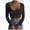 A143-Black, variant on Womens Solid Square Neck Ribbed Long Sleeve Crop Top,Slim Fit Basic Tee