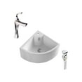 thumbnail image 1 of DROP Bath and Kitchen DR091241 Bathroom Vessel Sink Set, 1 of 6