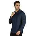 thumbnail image 4 of Inkmeso Chandail à Capuchon d'Hiver Uni pour Hommes à Manches Longues avec Cordon de Serrage, 4 of 7