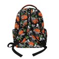 thumbnail image 2 of SCRAWLGOD Dinosaur Skeleton Splash Print Lightweight Backpack Large Capacity 17 inch Laptop Bag for Girls Boys Multi-Pocket Daypack Portable School Backpack, 2 of 7