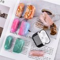 thumbnail image 3 of Gwong Electrónica Caja protectora Patrón de mármol ultrafino anti-caída anti-Fall Bluetooth Compatible con Auricular PC Funda protectora para AirPods 3, 3 of 6