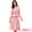 Dusty Pink, variant on Unique Bargains Women's 2 Piece Outfits Long Sleeve Jacket Pleated Skirt Suit Sets M Lake Blue