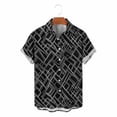 thumbnail image 4 of Awdenio Mens Shirts Hawaiian Shirt Short Sleeve Summer Beach Tropical Button Down Shirt, 4 of 8