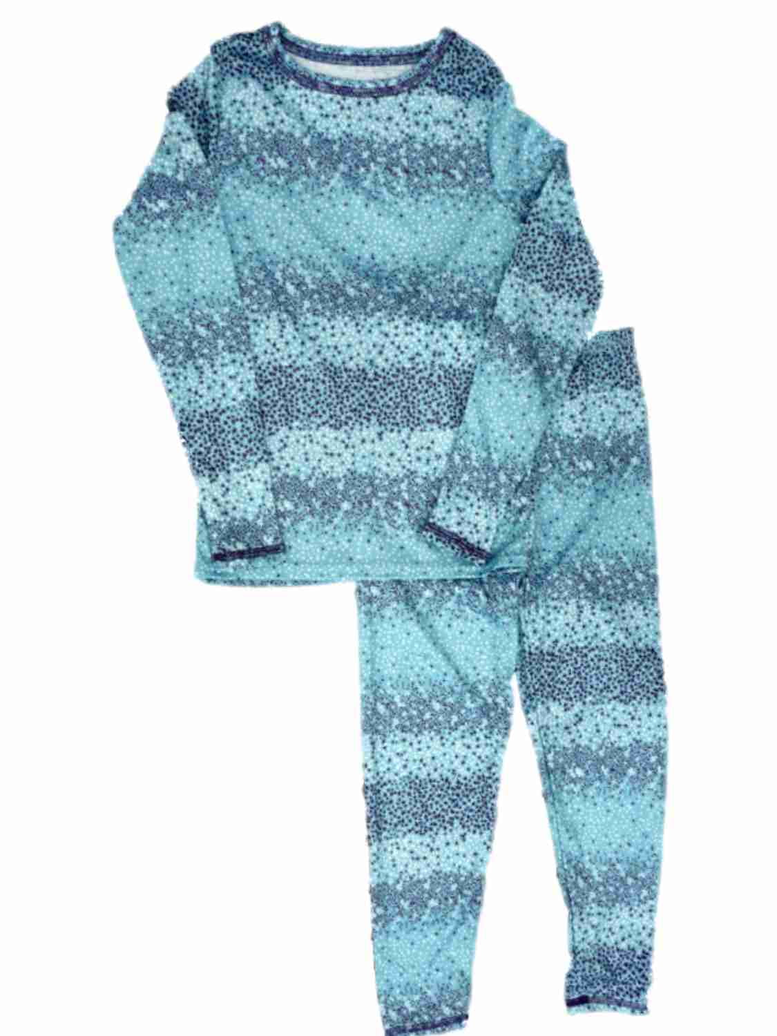 Cuddl Duds Chill Chaser Girl Star Thermal Long Underwear Base Layer ...