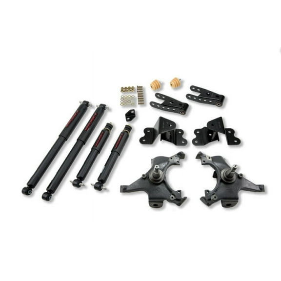 Belltech LOWERING KIT WITH ND2 SHOCKS Fits select: 1988-1990 CHEVROLET GMT-400 C1500, 1989-1991 GMC SIERRA C1500