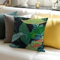 thumbnail image 3 of BANET Throw Pillow Cover and Tropical Leaves Pillow Case Cushion Cover Sofa Outdoor Decorative Square 18x18in, 3 of 5