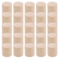 thumbnail image 2 of MOVTOTOP 50Pack Small Wooden Blocks Cylinders For Children And Educators Light Yellow 2In, 2 of 8