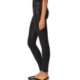 thumbnail image 2 of Hudson Jeans Women's Black Barbara Coated Skinny Jeans, 28, 2 of 4
