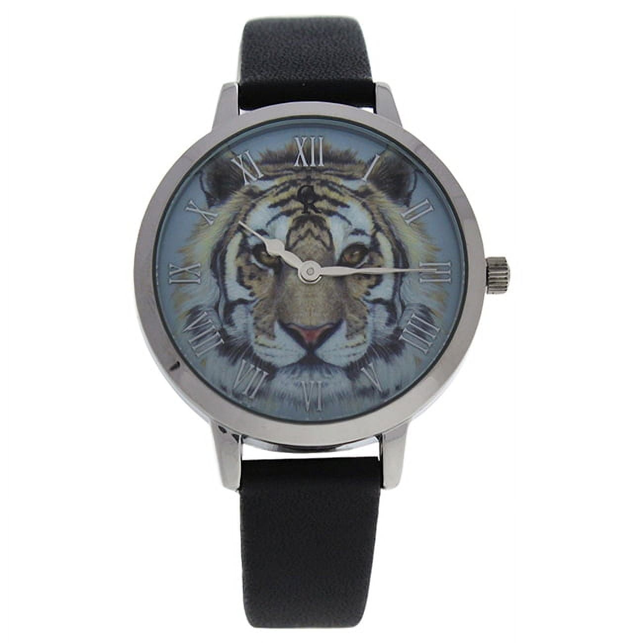 Vintage Coach Black Silver Dainty Wristwatch Round Bezel Classic Feminine Classy NICE Vintage Women main image 2