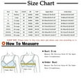 thumbnail image 3 of Cyglowse Front Closure Bras for Older Women, Daisy Bras Multicolor Bras for Women 17B52 Front Clasp Bras for Women Plus Size 50, 3 of 9